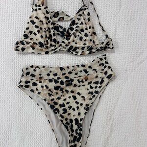 Aerie Leopard Print Bikini Set